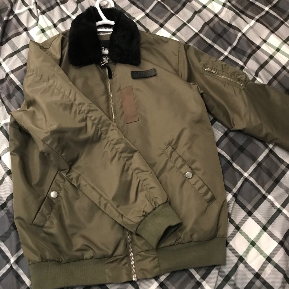 Stussy pride ma1 bomber jacket